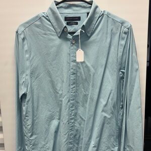 Tommy Hilfiger Light Blue Check Casual Shirt